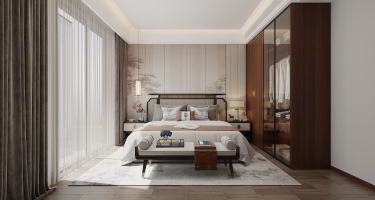 300平雅致新中老人房