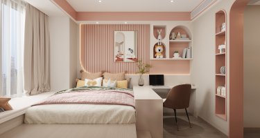 180平现代简约儿童房