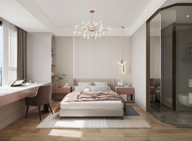 180平现代简约儿童房