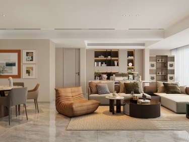 142平中海现代风格