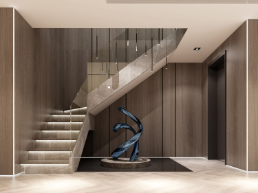 400平现代简约走廊