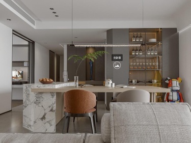 145平金茂熙悦现代风格-简洁时尚 处处都是细节美