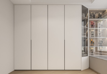 114平3室现代简约书房