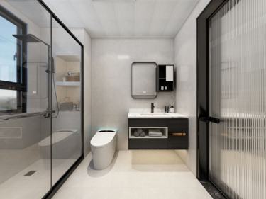 125平现代简约卫生间