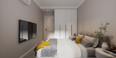 111平现代简约老人房