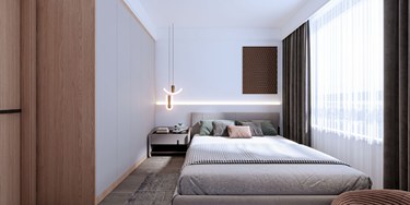 260平现代简约老人房