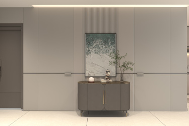 570平现代简约玄关