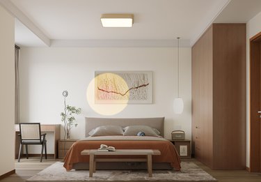 110平禅意日式卧室