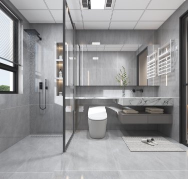 130平雅致新中卫生间