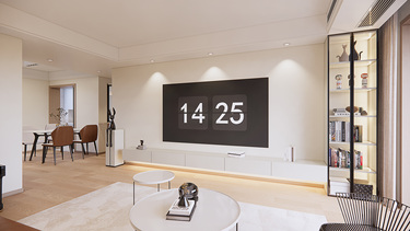 135平2室现代简约客厅