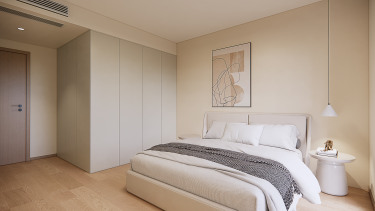 135平2室现代简约卧室