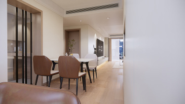 135平2室现代简约餐厅