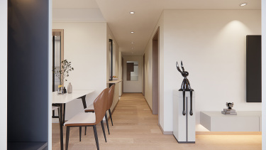 135平2室现代简约走廊