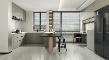 160平现代简约厨房