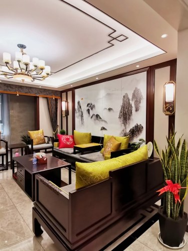 160平拉德芳斯新中式风格