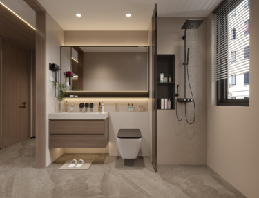 139平现代简约卫生间