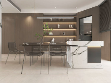 220平现代轻奢餐厅