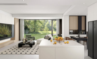 132平现代简约厨房