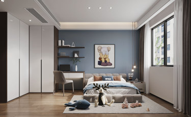 172平现代简约儿童房