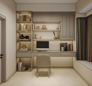 145平现代简约书房