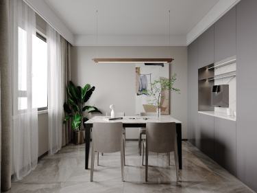 145平原木风餐厅