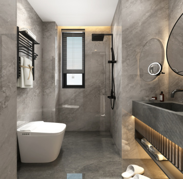 170平雅致新中卫生间