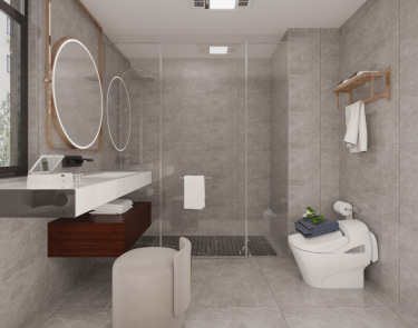 215平雅致新中卫生间