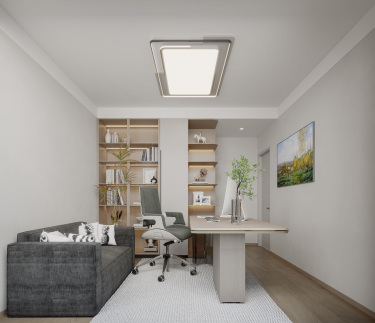 112平3室现代简约书房