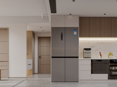 95平现代简约厨房