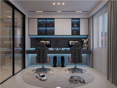 150平4室现代简约卧室