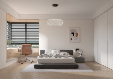 180平禅意日式卧室