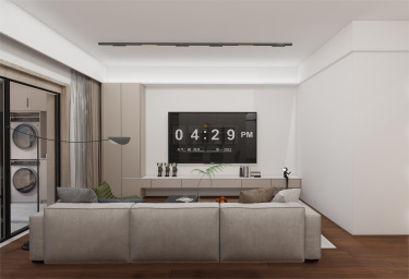 130平观湖春天现代简约风格