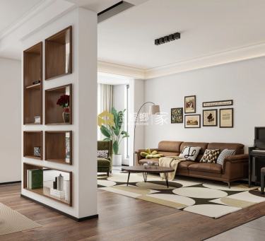 165平花满墅美式轻奢风格