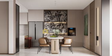 165平官山园著现代轻奢简约风格