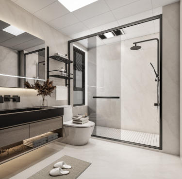 135平现代简约卫生间