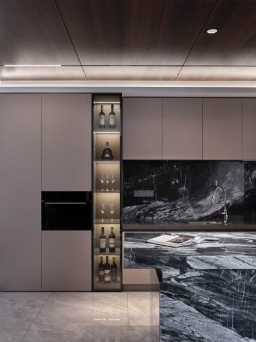 270平现代轻奢厨房