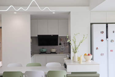 112平现代简约厨房