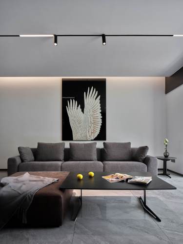 270平现代轻奢客厅