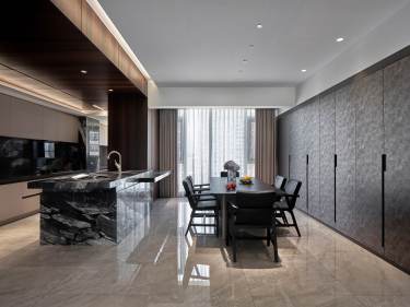 270平现代轻奢餐厅