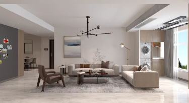 120平金辉世界城现代风格