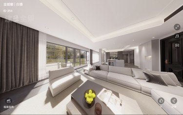 180平大华锦绣前程现代简约风格