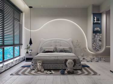 260平现代简约卧室