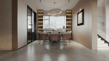 900平现代简约餐厅