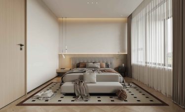 900平现代简约卧室