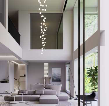 260平现代简约客厅