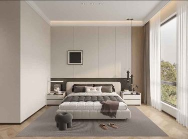 900平现代简约卧室