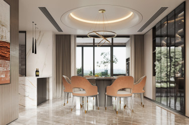 272平现代轻奢餐厅