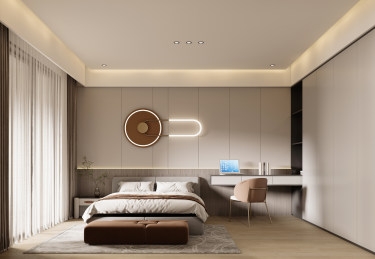 272平现代轻奢老人房