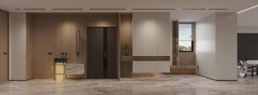 210平现代简约玄关