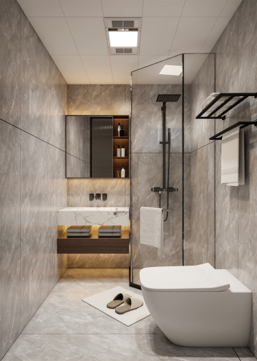 170平雅致新中卫生间